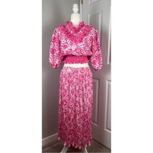 SUSAN FREIS Assorti Pink 2 Piece